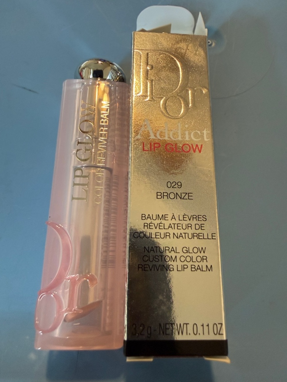 Dior Addict Lip Glow Reviving Lip Balm - Bronze with Pink Case